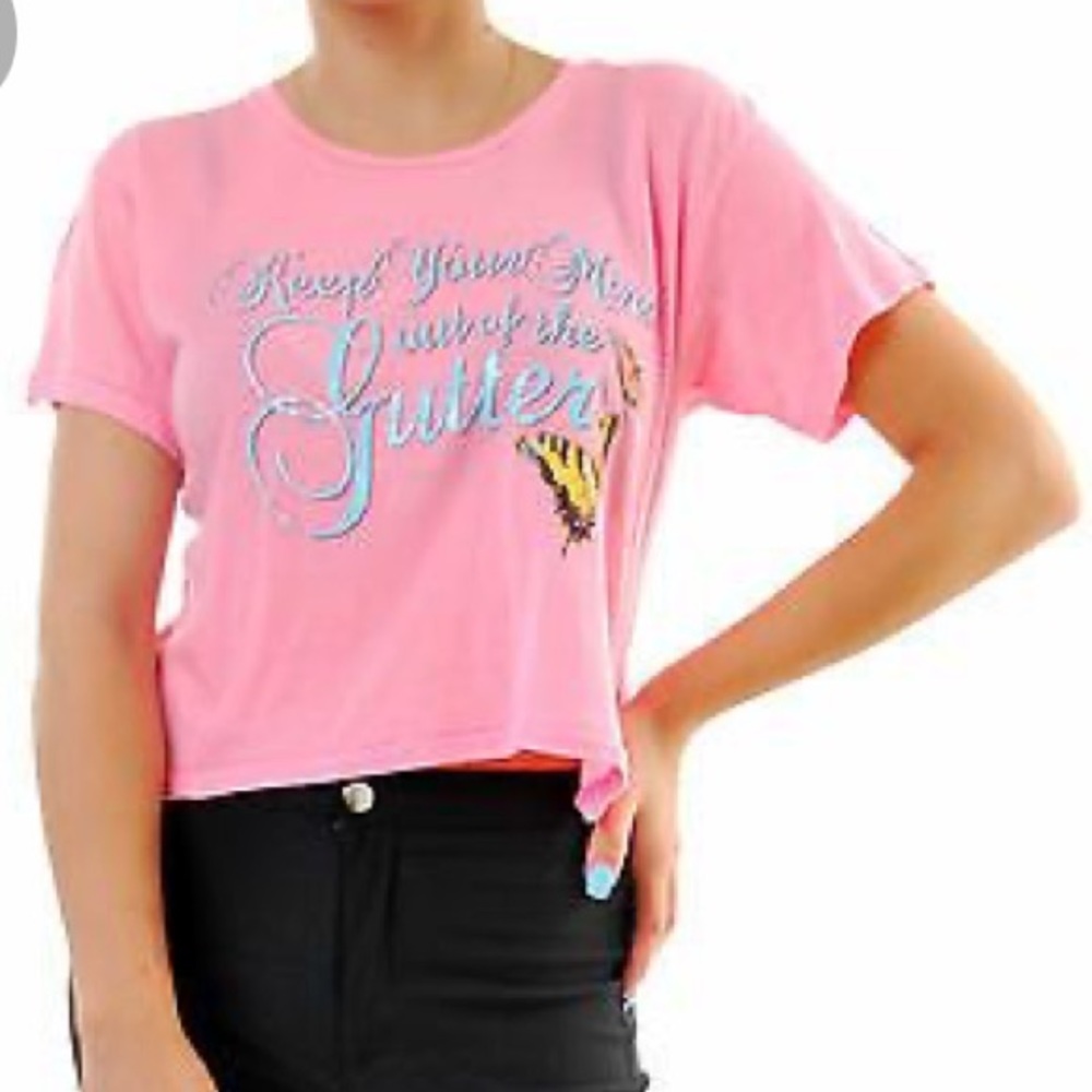 Wildfox Keep It Clean Middie Tee NWT